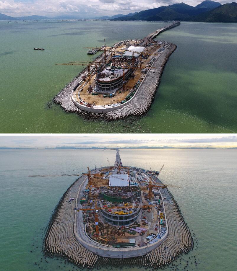 港珠澳大橋口岸圖集